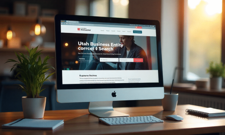 Utah Business Entity Search